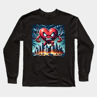 Monster Heart Long Sleeve T-Shirt